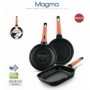 Comprar Asador Grill Rayas Magma 28X28 Cm  Monix 285016 al Mejor Precio