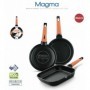 Comprar Asador Grill Rayas Magma 28X28 Cm  Monix 285016 al Mejor Precio