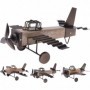 Comprar Avion Madera Metal 26 Cm Surtido  Importacion 17204 al Mejor Precio