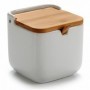 Comprar Azucarero Loza Bambu Blanco 2 Piezas  Arteregal 15052 al Mejor Precio
