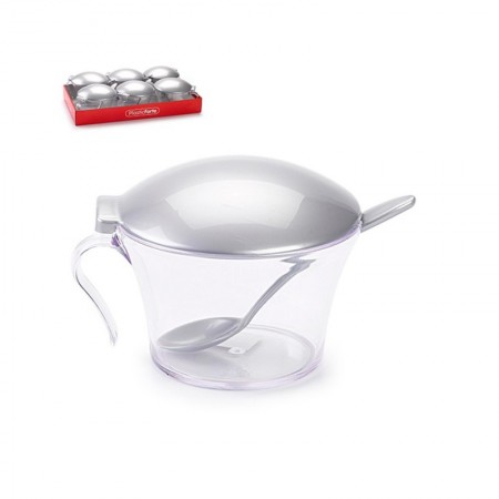 Comprar Azucarero Plata  Plasticforte 35098 al Mejor Precio