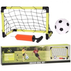 Comprar Balon + Bomba + Porteria 90X45X60 Cm  Xqmax 205071 al Mejor Precio