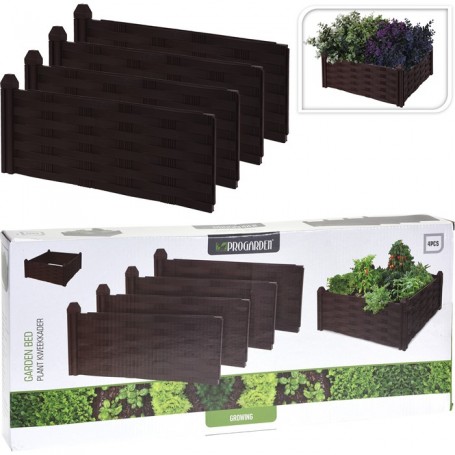 Comprar Bancal Plantas Plastico 45X45 Cm  Progarden 143855 al Mejor Precio