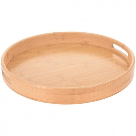 Comprar Bandeja Asas Redonda Bambu 40 Cm  Excellent 24072 al Mejor Precio