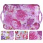 Comprar Bandeja Melamina Asas Flores 48X30Cm  Importacion 20103 al Mejor Precio