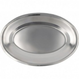 Comprar Bandeja Oval Inoxidable Renova 30 Cm  Quid 1561 al Mejor Precio