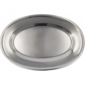Comprar Bandeja Oval Inoxidable Renova 35 Cm  Quid 1562 al Mejor Precio