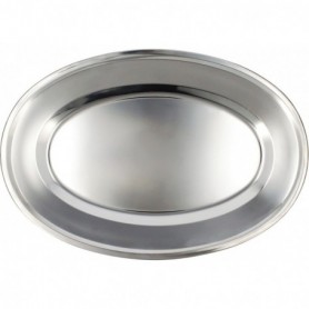 Comprar Bandeja Oval Inoxidable Renova 40 Cm  Quid 1563 al Mejor Precio