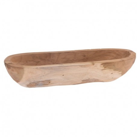 Comprar Bandeja Oval Madera 40X11X7 Cm  Importacion 17039 al Mejor Precio