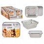 Comprar Bandejas Aluminio + Tapa 14X12X5 Cm Lote 10 Arteregal 15035 al Mejor Precio