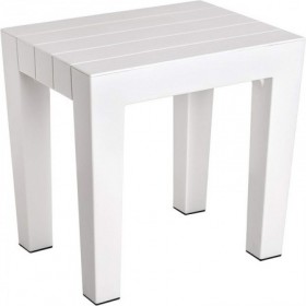 Comprar Banqueta Lombok Blanco 41X38X29 Cm  Tatay 238020 al Mejor Precio