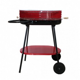 Comprar Barbacoa Con Ruedas Oval 60X41,5 Cm 522  Hogarymenaje 50013 al Mejor Precio