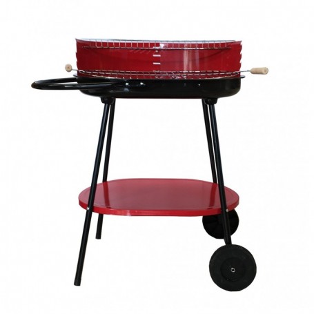 Comprar Barbacoa Con Ruedas Oval 60X41,5 Cm 522  Hogarymenaje 50013 al Mejor Precio