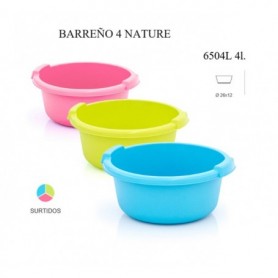 Comprar Barreño 4 L 6504L Azul  Plastiken 245123 al Mejor Precio