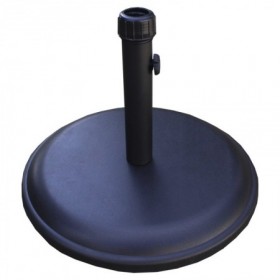 Comprar Base Parasol 16 Kg 38 Mm Negra  Wurko 202057 al Mejor Precio