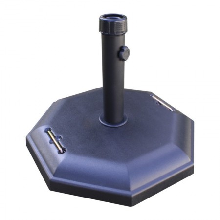 Comprar Base Parasol 27 Kg 48 Mm Negra  Wurko 202051 al Mejor Precio