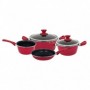 Comprar Bateria Fit Roja 7 Elementos 4 Piezas  Magefesa 2104 al Mejor Precio