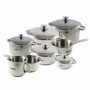 Comprar Bateria Inoxidable Kora 13 Elementos 8 Piezas  Wurko 172195 al Mejor Precio