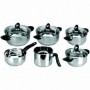 Comprar Bateria Inoxidable Marina 6 Piezas  Ibili 12038 al Mejor Precio