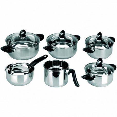 Comprar Bateria Inoxidable Marina 6 Piezas  Ibili 12038 al Mejor Precio