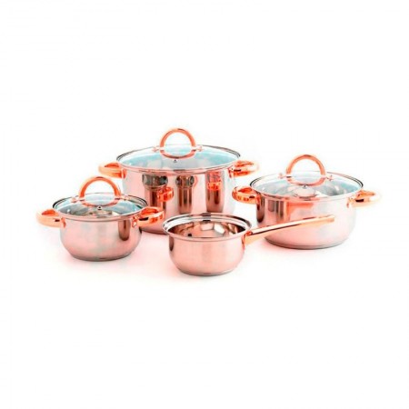 Comprar Bateria Inoxidable Vanity 4 Piezas  Quid 1499 al Mejor Precio