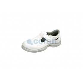 ▷ Sandalia Blanca S1 Microfibra | Ferreidea