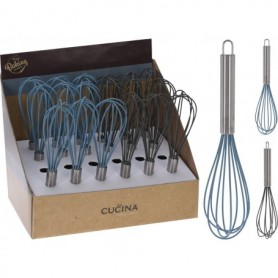 Comprar Batidor Silicona Mango Inoxidable 26 Cm  Lacucina 19117 al Mejor Precio