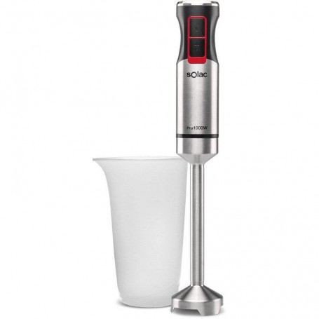 Comprar Batidora Inoxidable + Vaso 1000W Ba5606  Solac 284308 al Mejor Precio