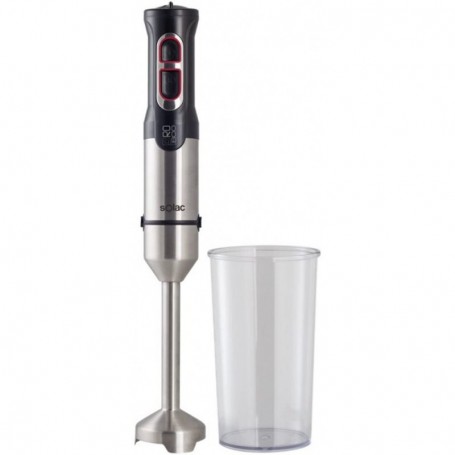 Comprar Batidora Varilla Inoxidable Pro 800W Con Vaso  Solac 284307 al Mejor Precio