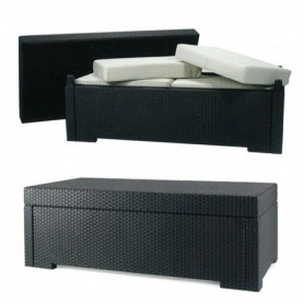 Comprar Baul 123X60X43 Cm Riviera Marron  Allibert 206344 al Mejor Precio