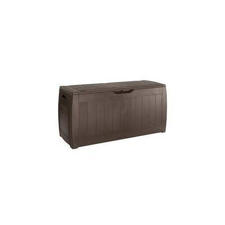 Comprar Baul Marron Hollywood Grain 117,5X45X57,3 Cm  Keter 31055 al Mejor Precio