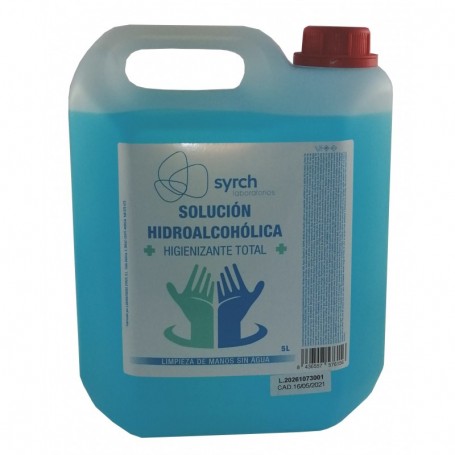 Comprar Bidon Hidroalcohol 5 L 70%  Syrch 31116 al Mejor Precio