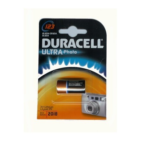 Comprar Blister 1 Pila Mando/Camara 123 3V Caja 10 Duracell 37213 al Mejor Precio