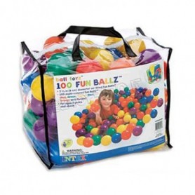 Comprar Bolas 8 Cm Colores 49600 Bolsa 100 Intex 205039 al Mejor Precio