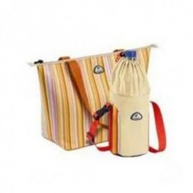 Comprar Bolsa Nevera Rayas 15 L + Bolsa Botella  Campingaz 228129 al Mejor Precio