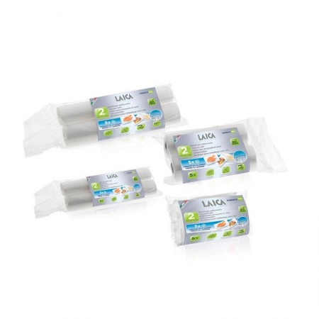 Comprar Bolsas Conservacion Vacio 20X600 Cm 2 Rollos Laica 47197 al Mejor Precio