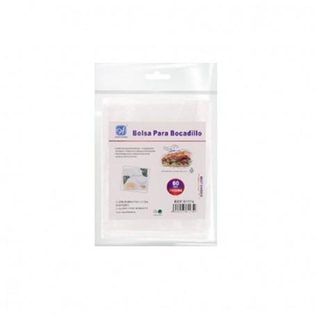Comprar Bolsas Zip Bocadillo 175X300 Mm Blister 60 Happyfriends 30131 al Mejor Precio