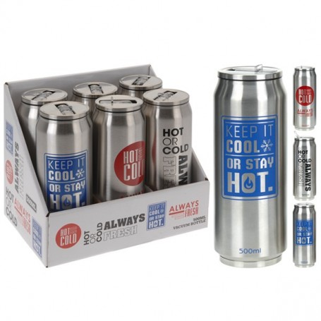 Comprar Bote Termico 500 Ml Decorado  Importacion 299021 al Mejor Precio