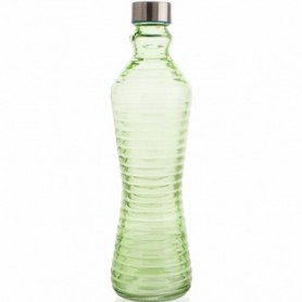 Comprar Botella Vidrio Con Tapon 1 L Line Verde  Quid 1020 al Mejor Precio
