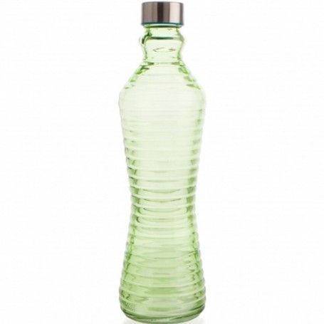 Comprar Botella Vidrio Con Tapon 1 L Line Verde  Quid 1020 al Mejor Precio