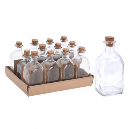 Comprar Botella Vidrio Tapon Corcho 120 Ml  Importacion 20399 al Mejor Precio