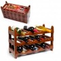Comprar Botellero Apilable 6 Botellas  Plasticforte 35147 al Mejor Precio