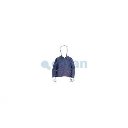 ▷ Cazadora de Trabajo Gris/Rojo | Ferreidea