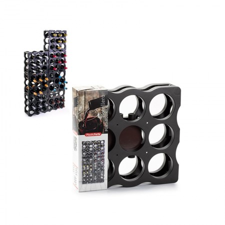 Comprar Botellero Modular 9 Botellas  Plasticforte 35142 al Mejor Precio