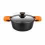 Comprar Cacerola Alta Aluminio Induccion Magma 24 Cm  Monix 285018 al Mejor Precio