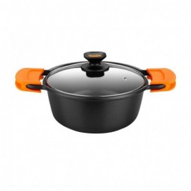 Comprar Cacerola Alta Aluminio Induccion Magma 24 Cm  Monix 285018 al Mejor Precio