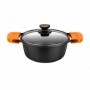 Comprar Cacerola Alta Aluminio Induccion Magma 24 Cm  Monix 285018 al Mejor Precio