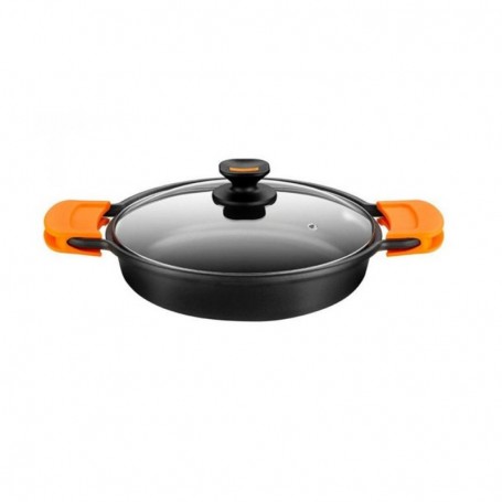 Comprar Cacerola Baja Aluminio Induccion Magma 28 Cm  Monix 285020 al Mejor Precio