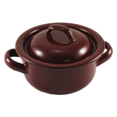 Comprar Cacerola Esmalte Marron 14 Cm  Wurko 119251 al Mejor Precio