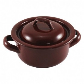 Comprar Cacerola Esmalte Marron 45 Cm  Wurko 119264 al Mejor Precio